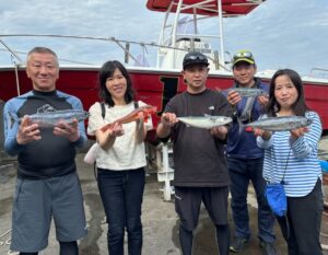 釣果情報～ホウボウ・マルソウダほか